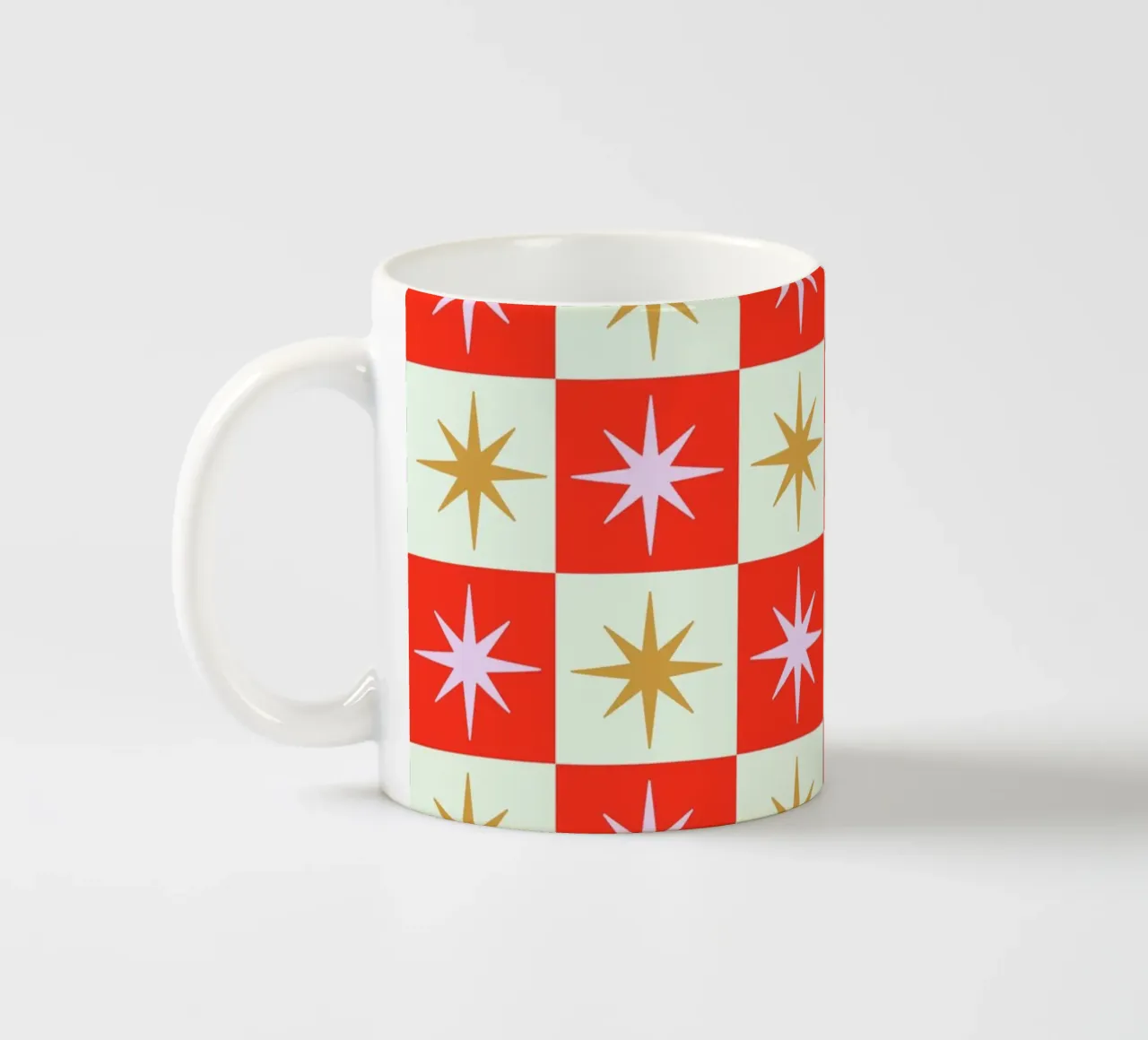 Star Check - Festive tazza in ceramica da Galaxy Eyes