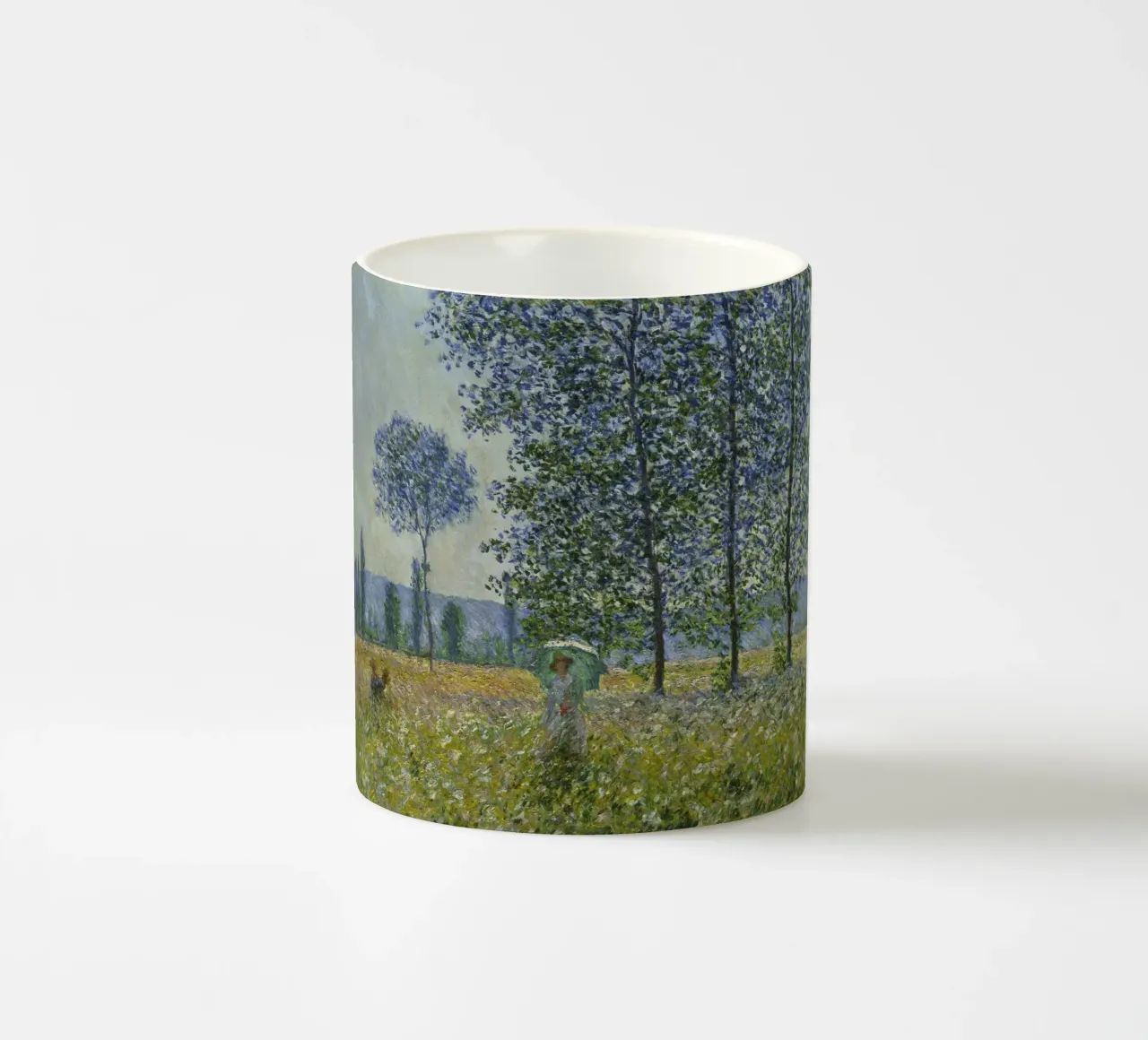 Monet - Campi in primavera tazza in ceramica da ARTOTHEK