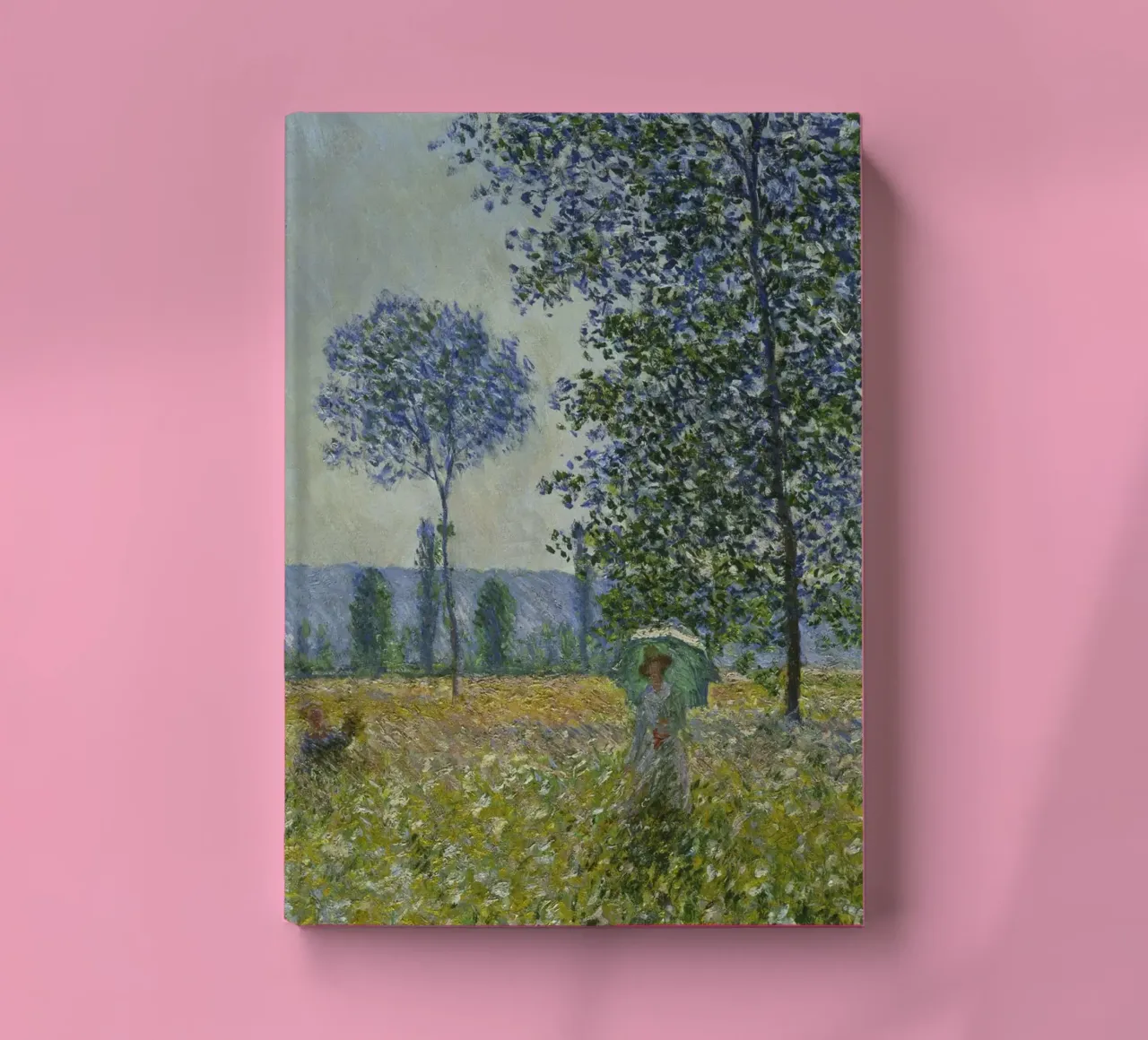 Monet - Fields in Spring notebook by ARTOTHEK