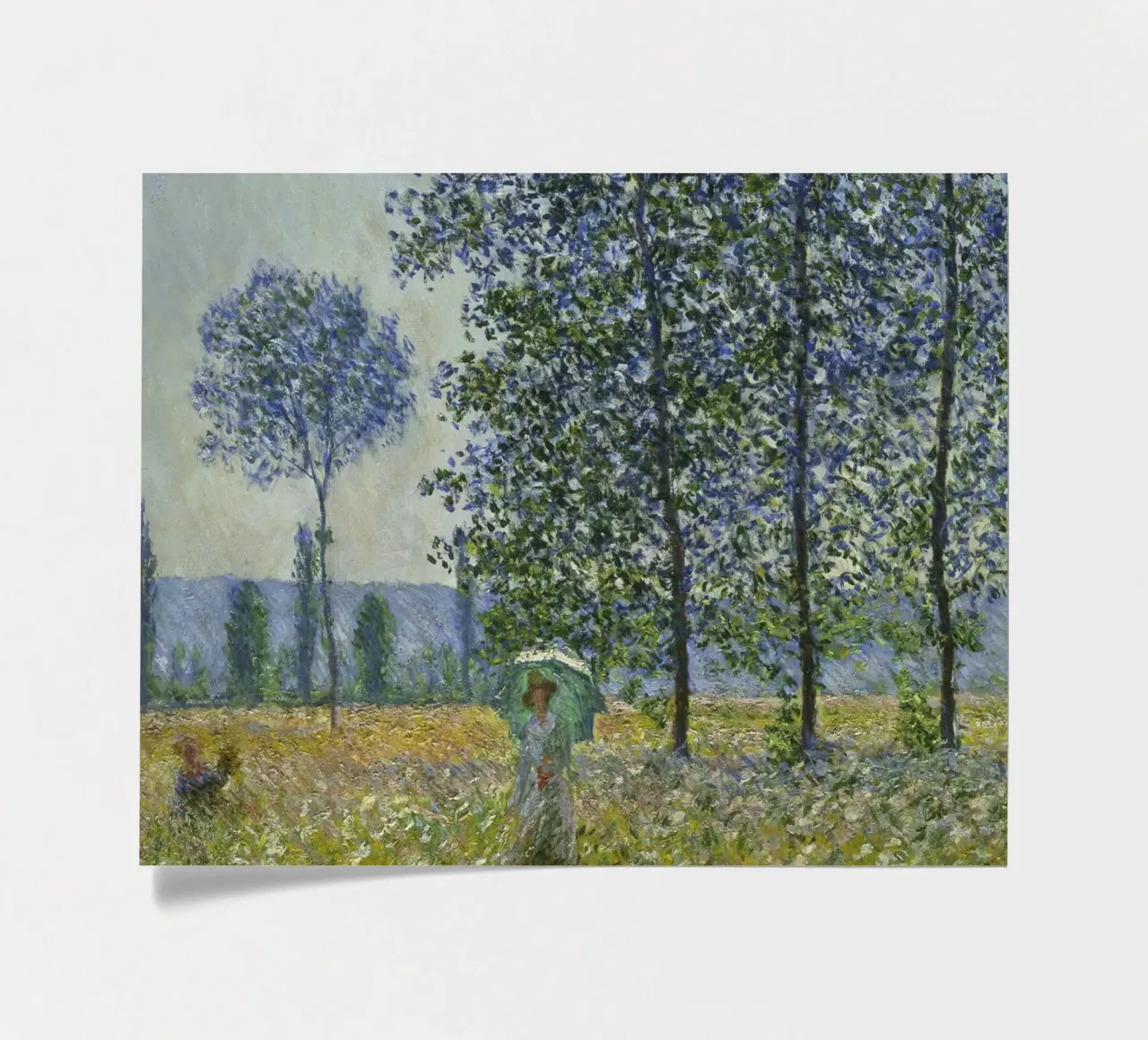 Monet - Fields in Spring sticker sheet by ARTOTHEK