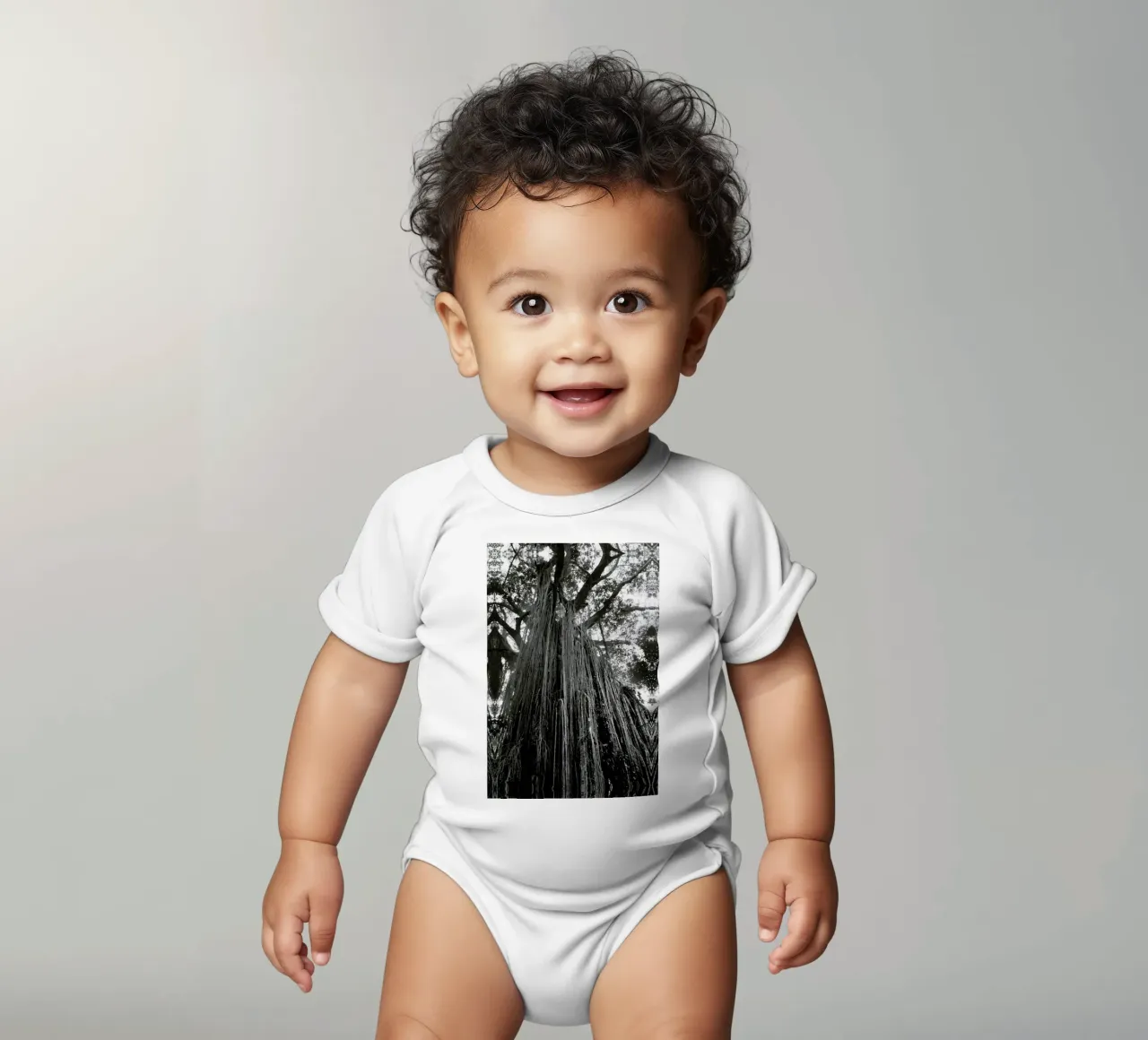 Curtain Fig Tree body neonato maniche corte da Victoria Frost