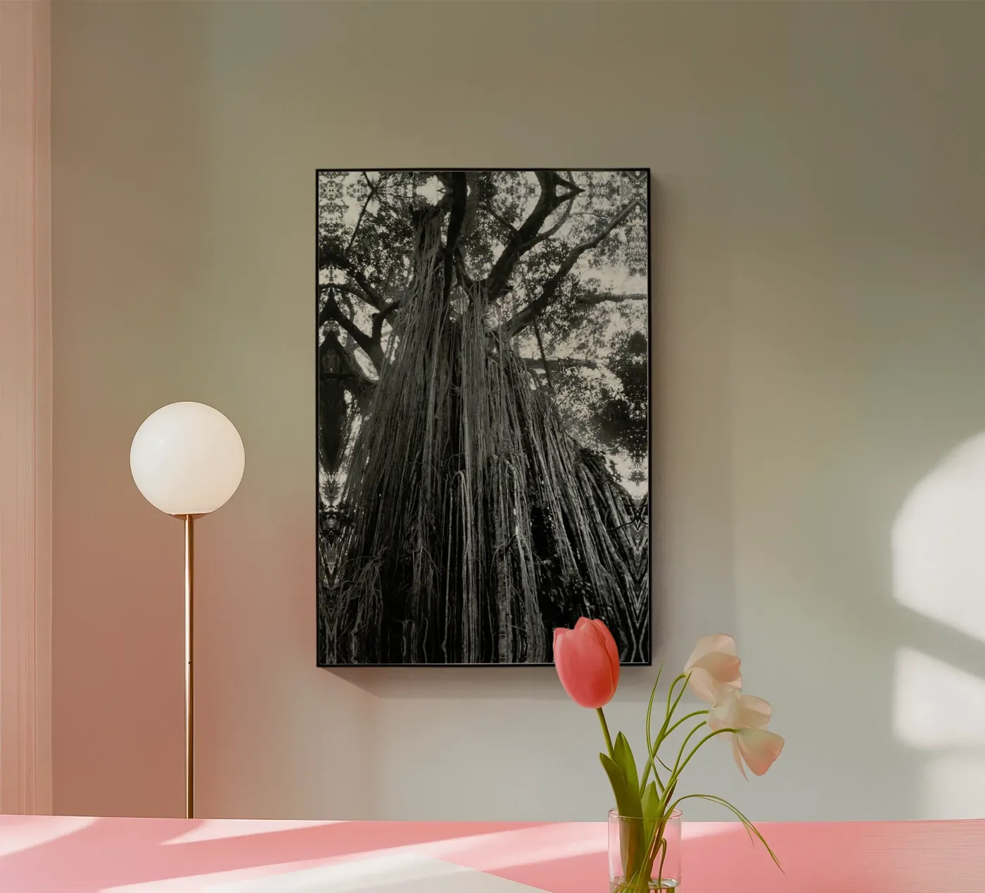 Curtain Fig Tree Acryl-Glas von Victoria Frost
