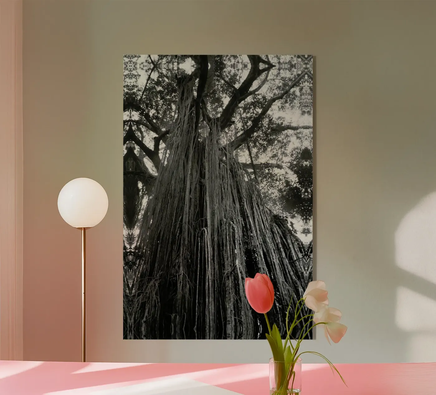 Curtain Fig Tree plexiglass da Victoria Frost