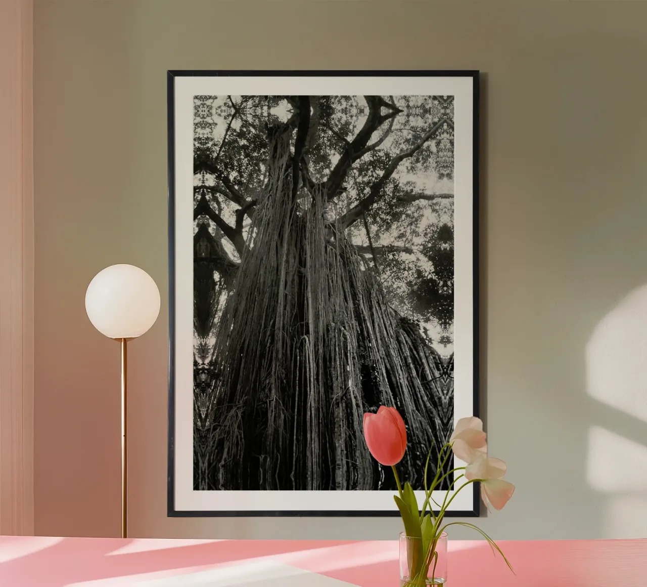 Curtain Fig Tree carta hahnemühle da Victoria Frost