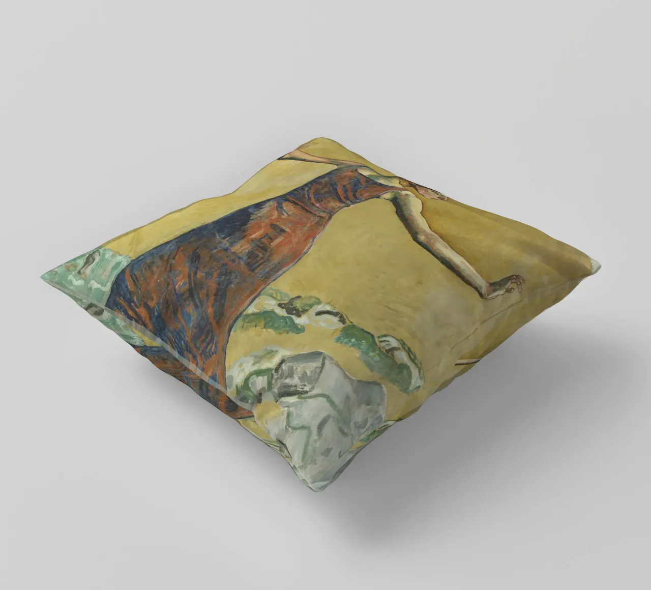 Hodler - Donna felice cuscino da ARTOTHEK