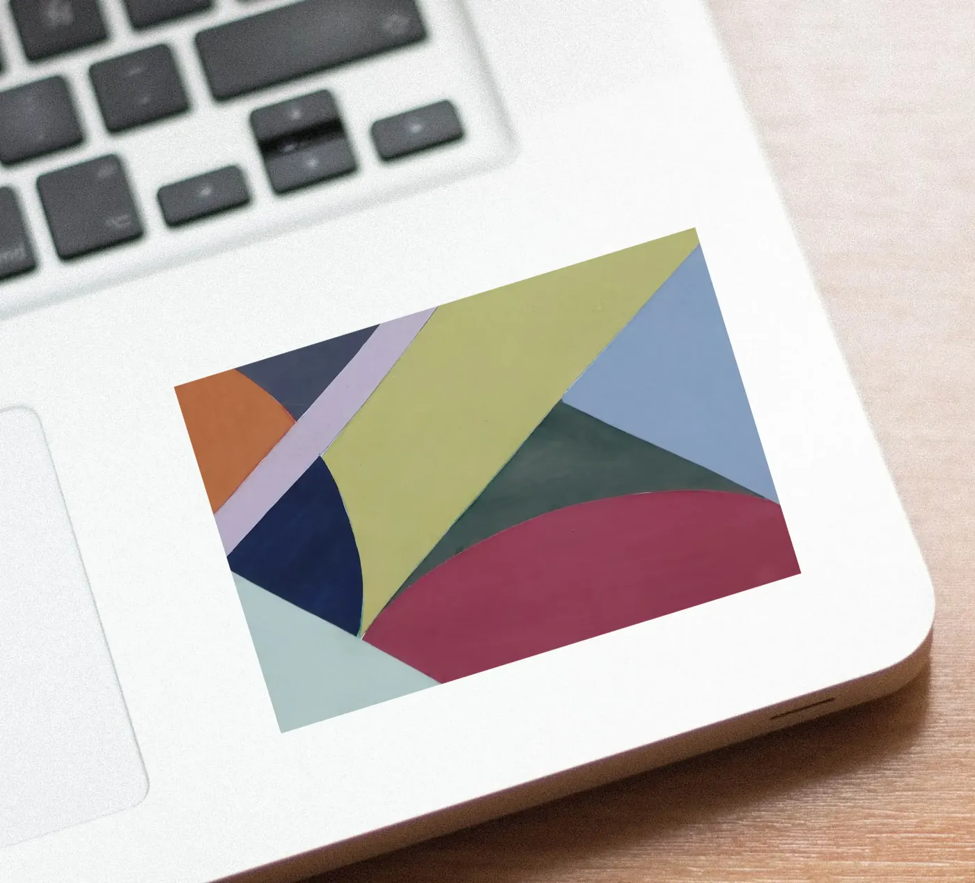 Geometric Composition sticker by Junique.art