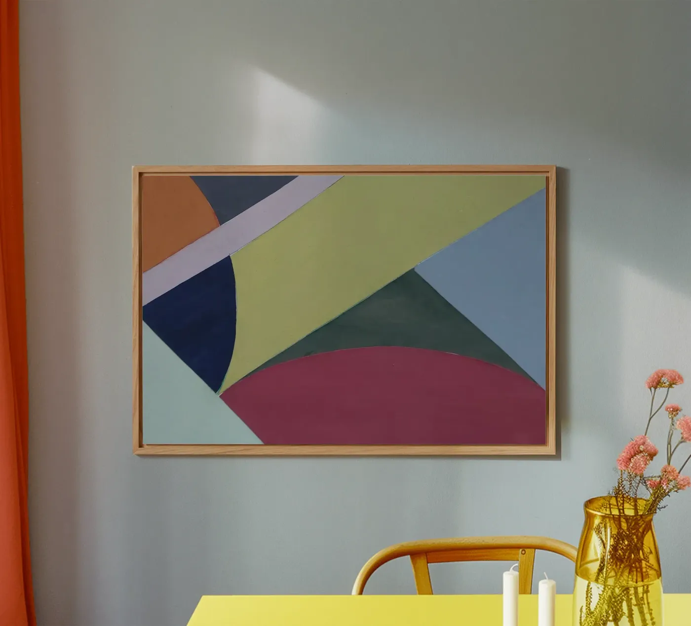 Geometric Composition forex plate by Junique.art