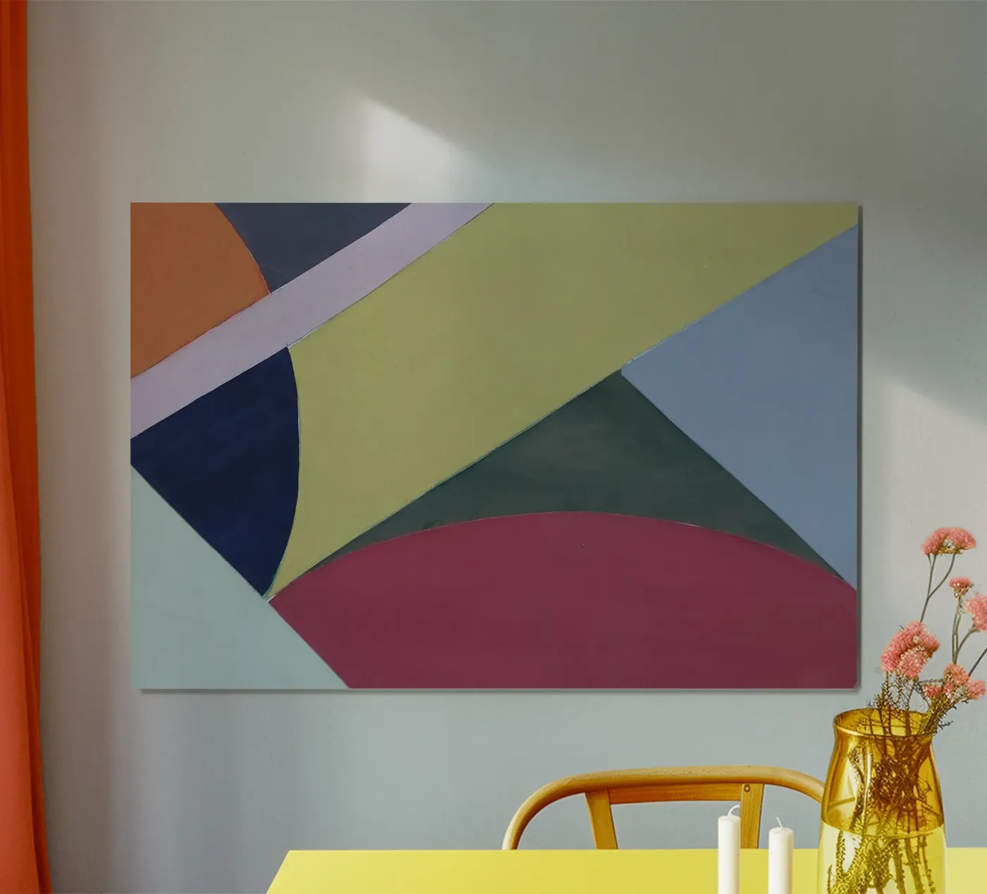 Geometric Composition poster van Junique.art