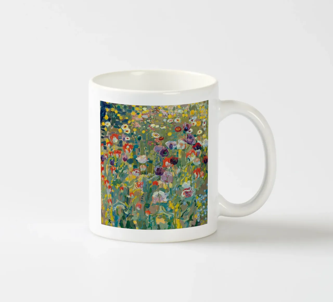 Erich Kuithan - Campo di papaveri tazza in ceramica da ARTOTHEK