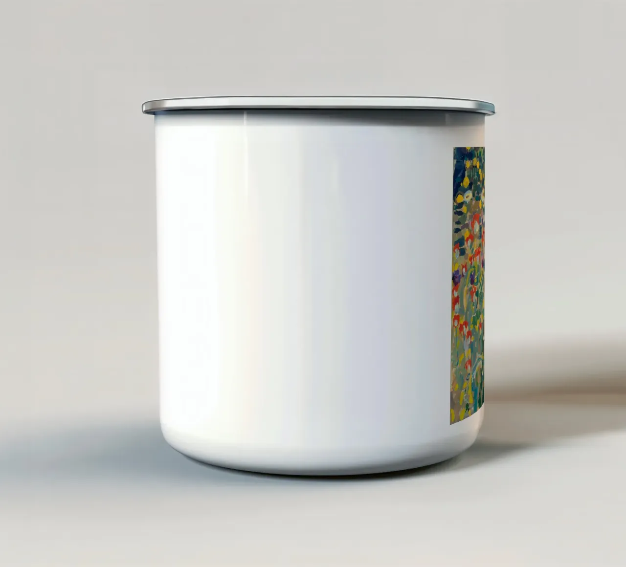 Erich Kuithan - Campo di papaveri tazza in smalto da ARTOTHEK