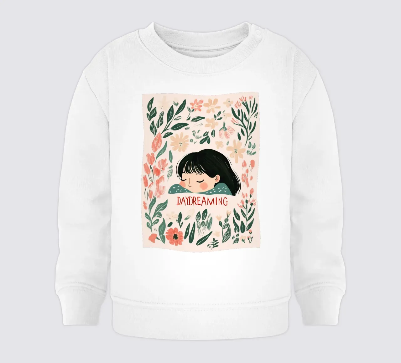 Day Dreaming (Version 3) felpa neonato da treechild