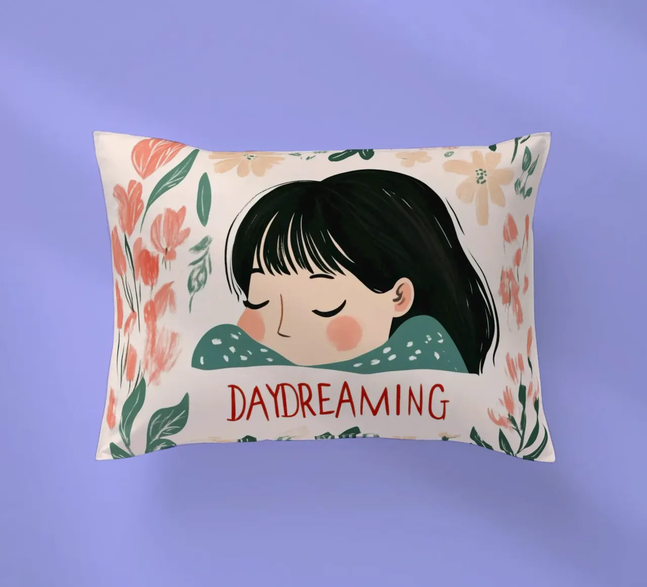 Day Dreaming (Version 3) cuscino da treechild