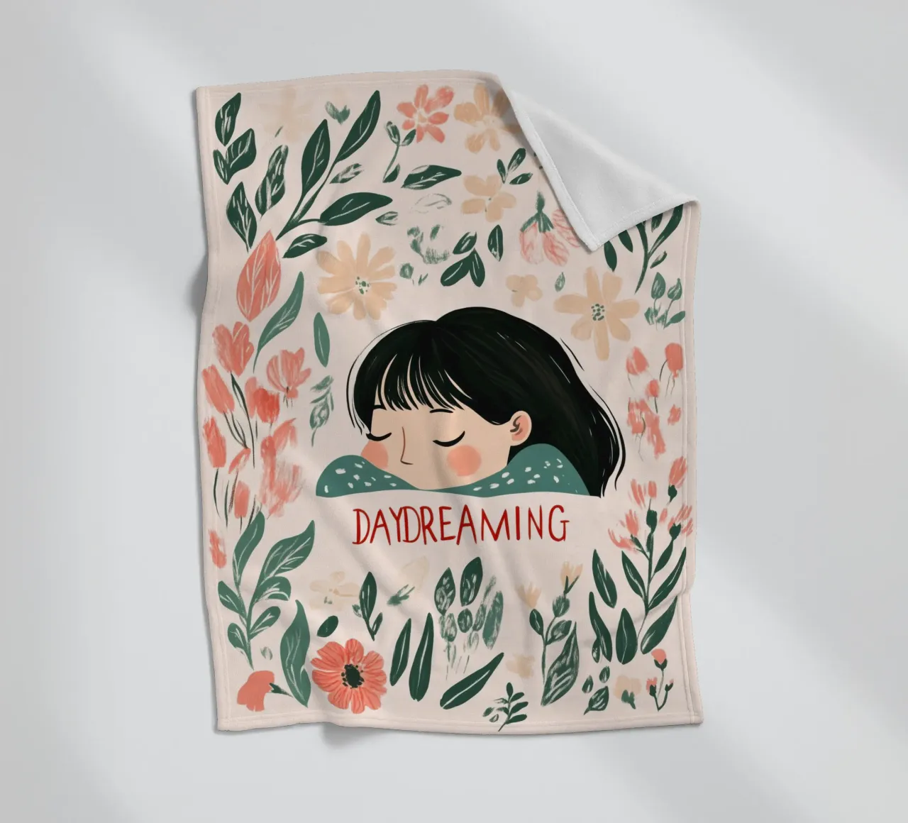 Day Dreaming (Version 3) coperta in pile da treechild
