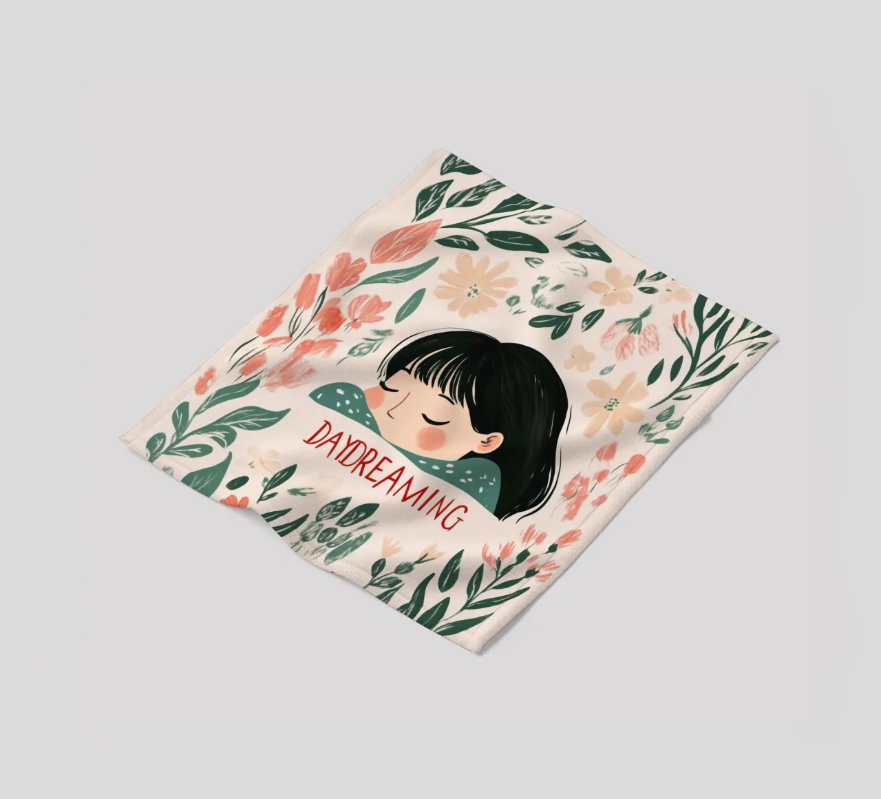 Day Dreaming (Version 3) coperta in pile da treechild