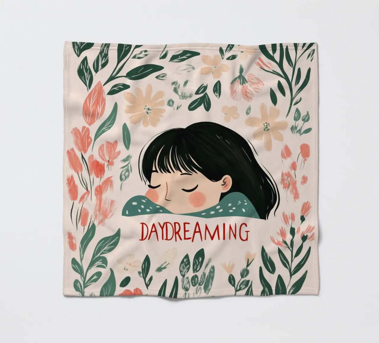 Day Dreaming (Version 3) coperta in pile da treechild