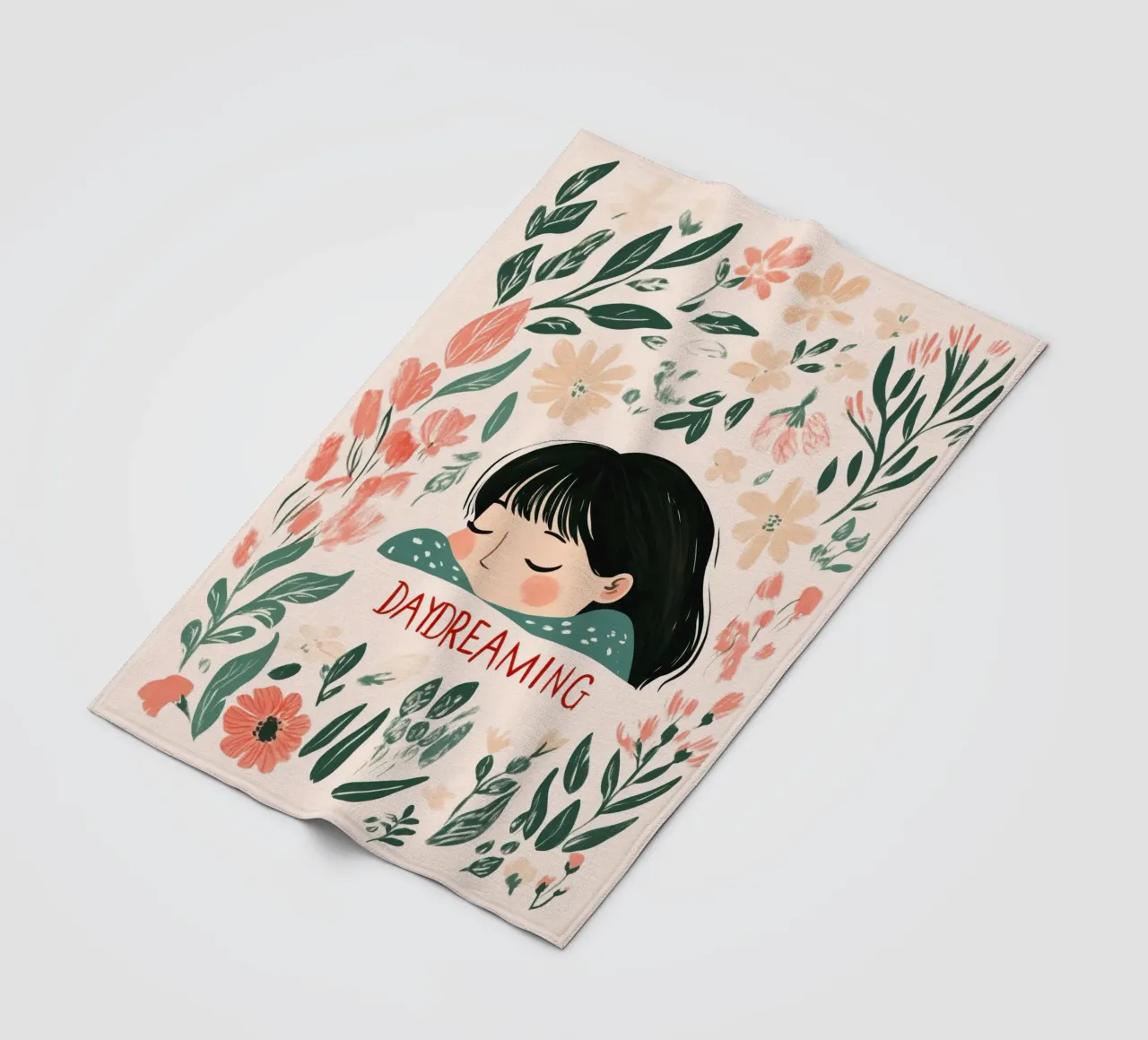 Day Dreaming (Version 3) coperta in pile da treechild