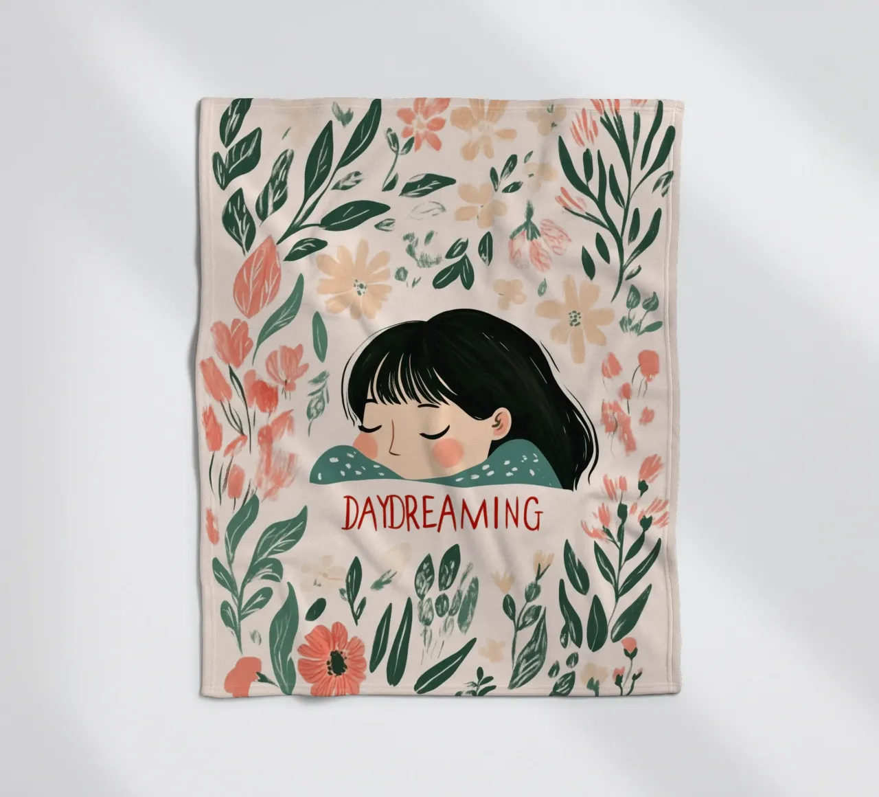 Day Dreaming (Version 3) coperta in pile da treechild