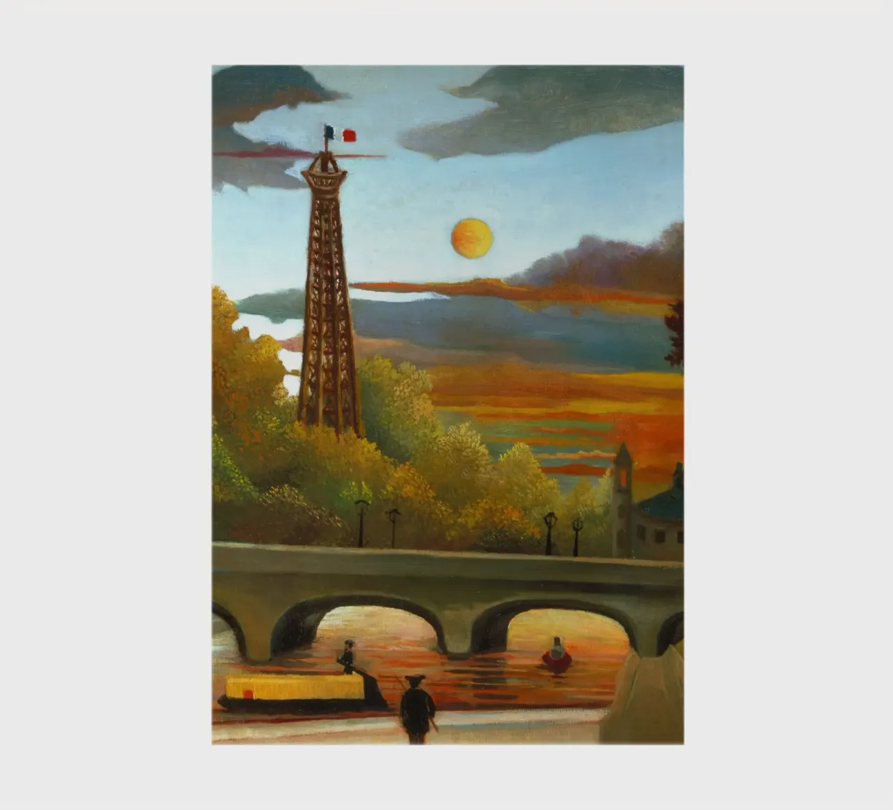 Henri Rousseau - Senna e Torre Eiffel diario da ARTOTHEK