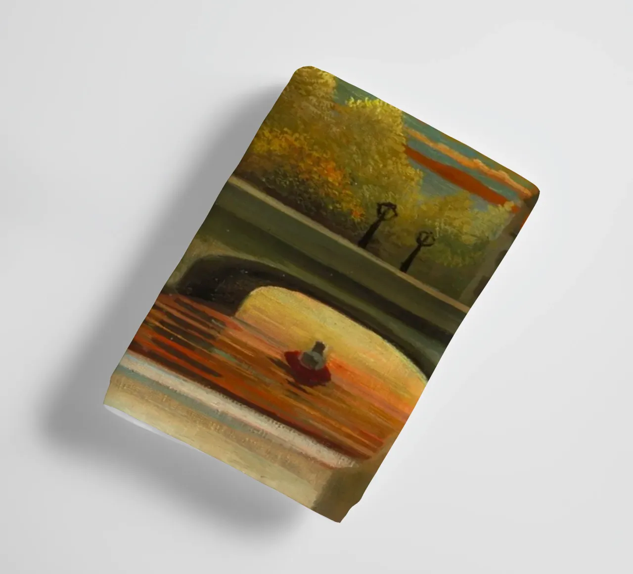 Henri Rousseau - Senna e Torre Eiffel asciugamano da bagno da ARTOTHEK
