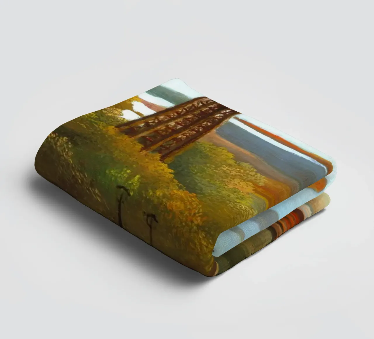 Henri Rousseau - Senna e Torre Eiffel asciugamano da bagno da ARTOTHEK