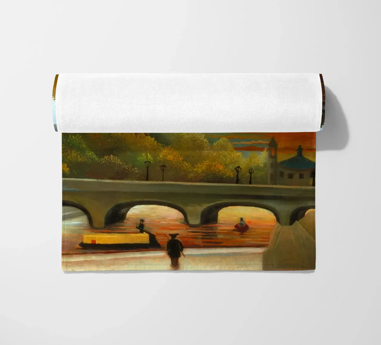 Henri Rousseau - Senna e Torre Eiffel telo mare da ARTOTHEK
