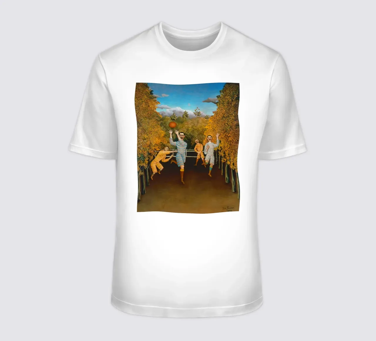 Henri Rousseau - I giocatori di calcio t-shirt da ARTOTHEK