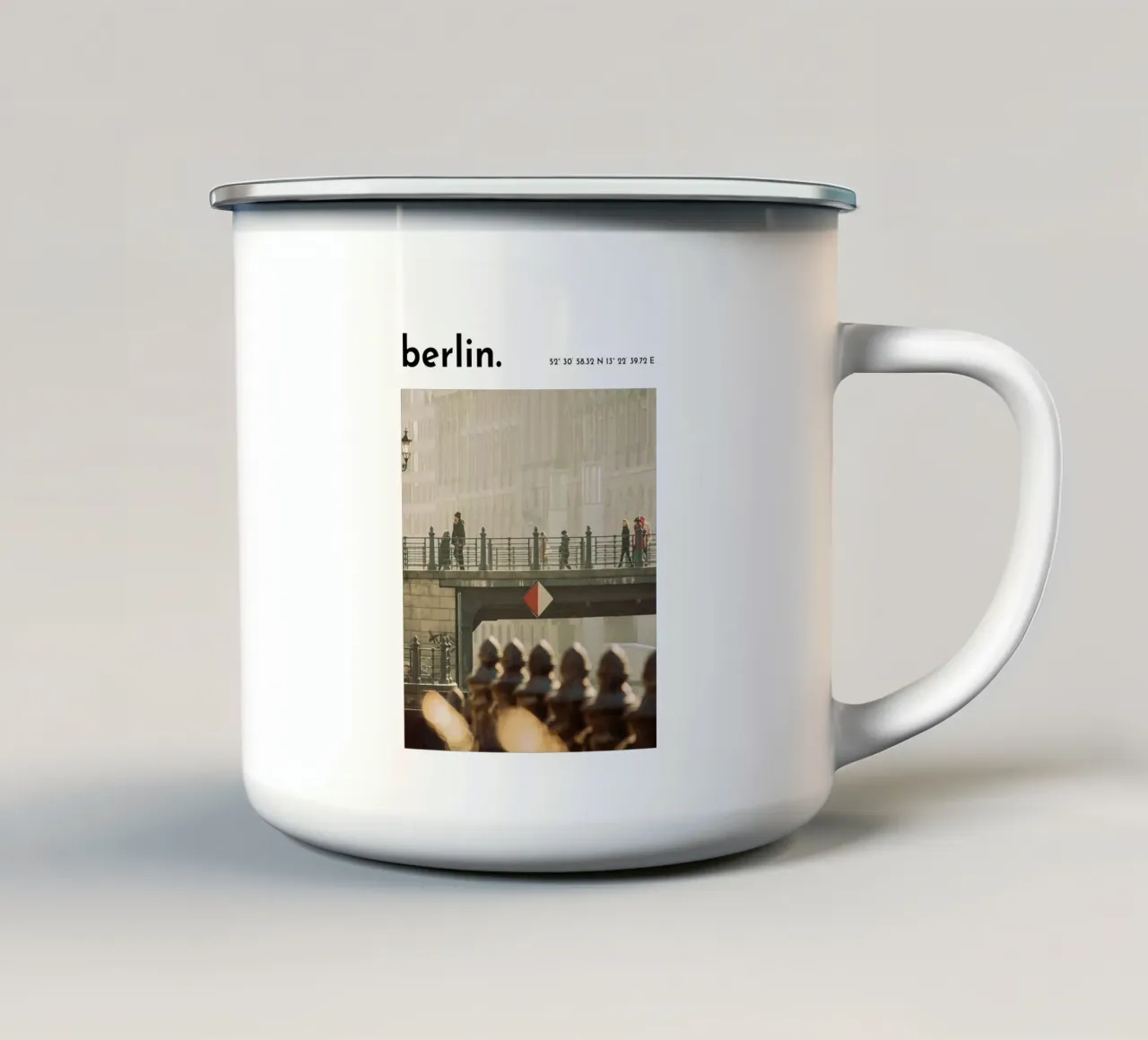 Clean one tazza in smalto da we line studio - design