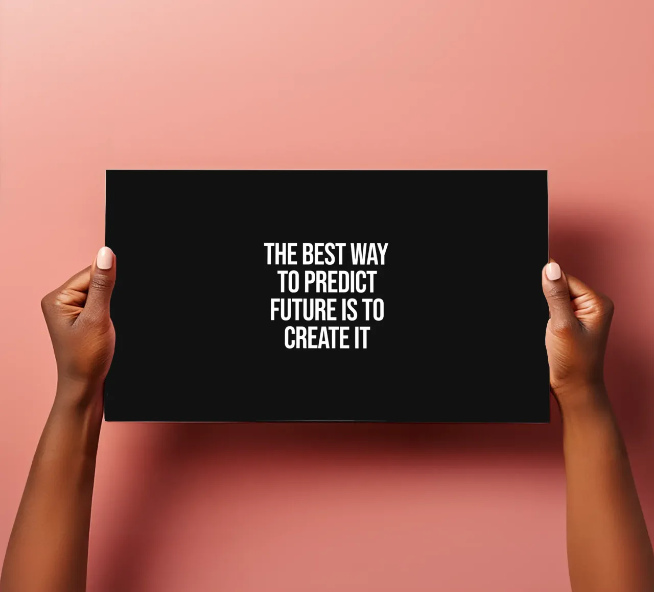 The best way to predict future is to create it quote sticker sheet by Paigaam Studio