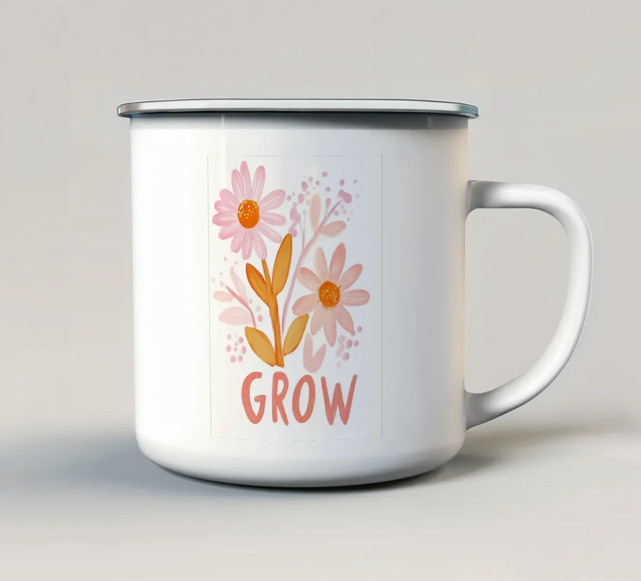 Grow (Version No 2) tazza in smalto da treechild