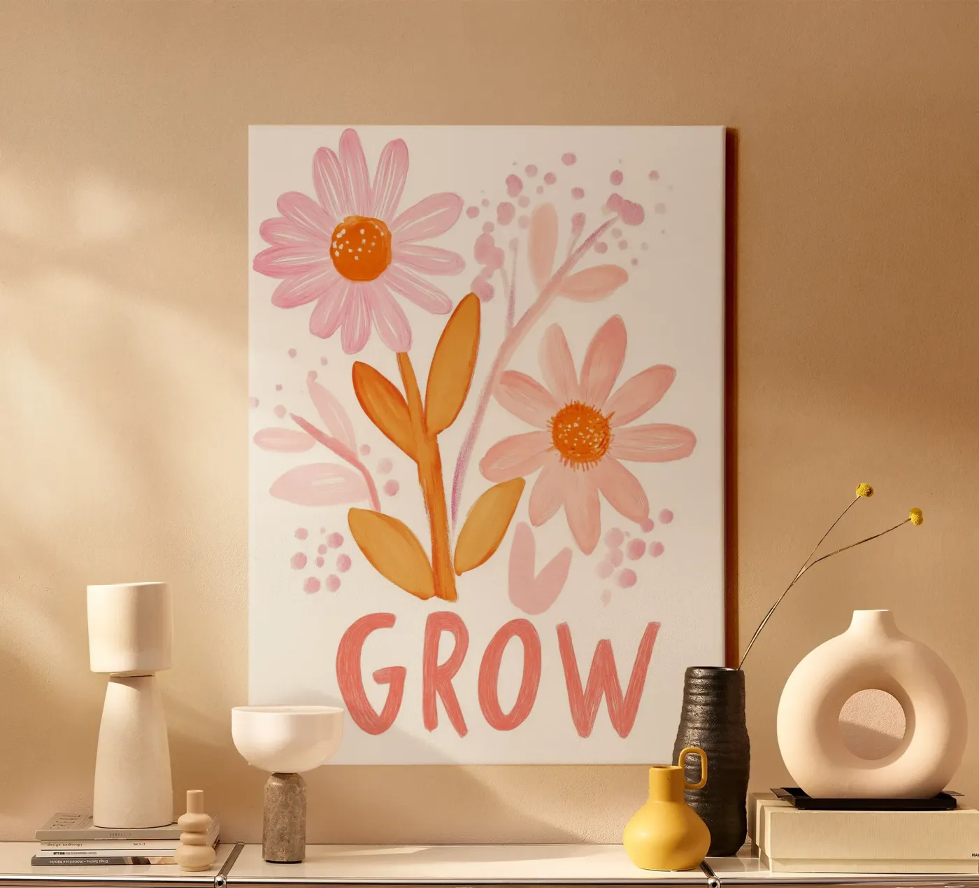 Grow (Version No 2) canvas by treechild