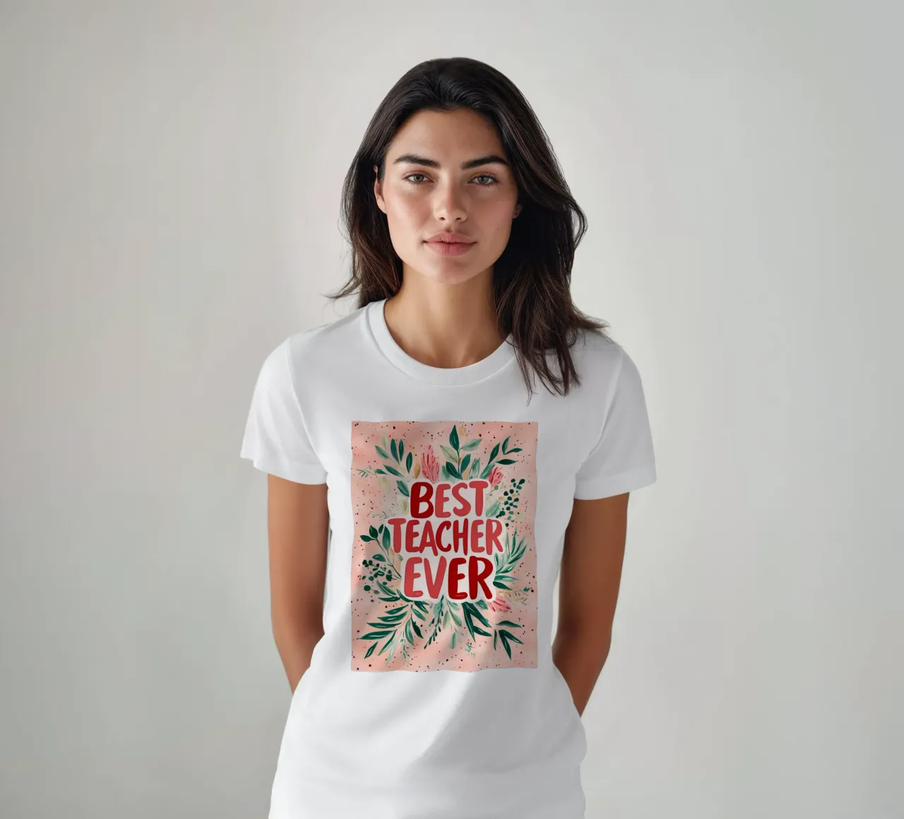 Best Teacher Ever (Version 1) t-shirt da treechild