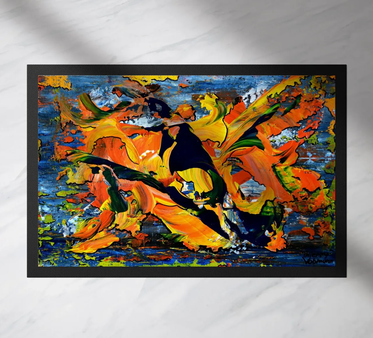 IDEAL GIFT 10 zerbino da Thierry Vobmann Abstract painting