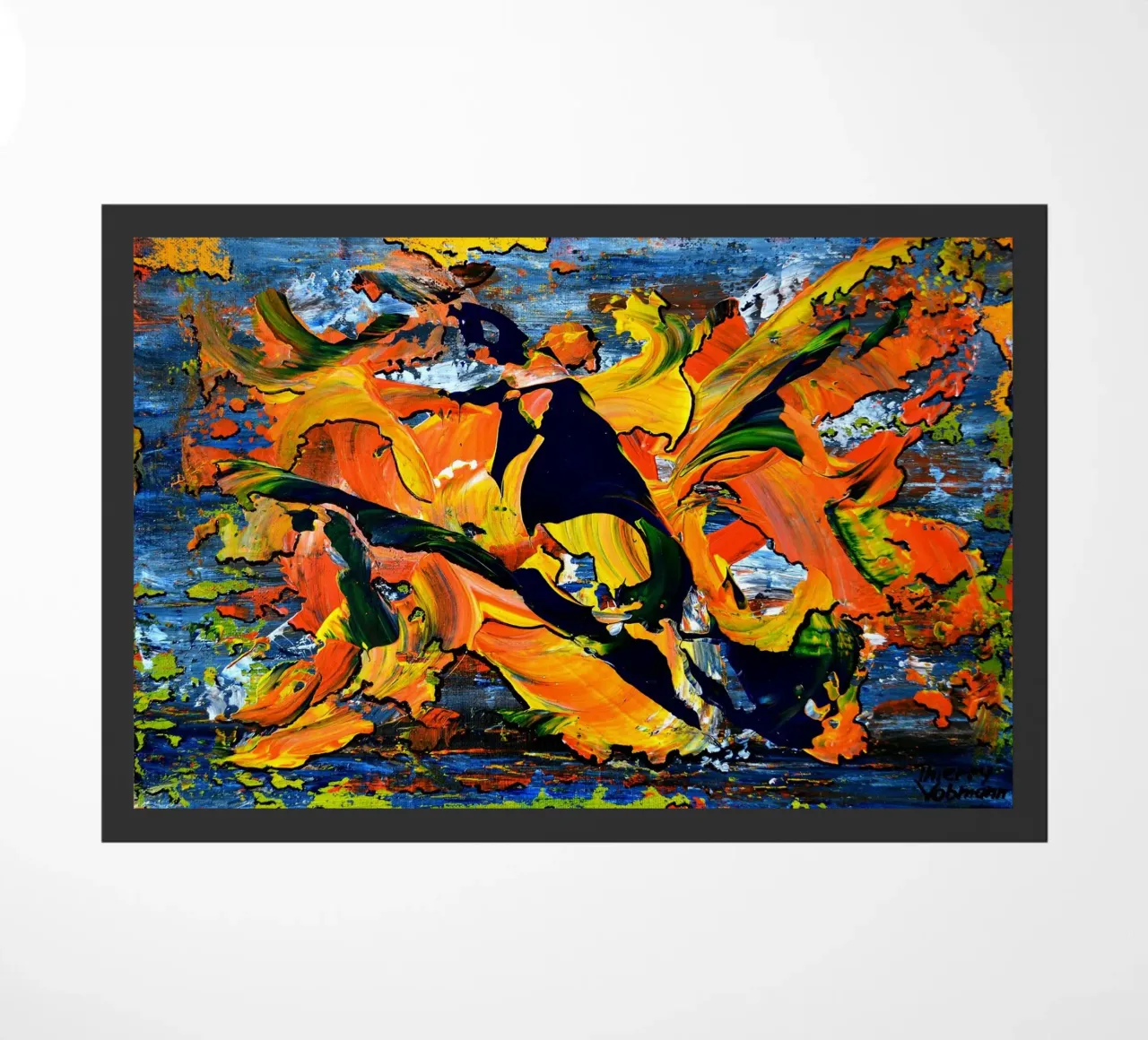 IDEAL GIFT 10 zerbino da Thierry Vobmann Abstract painting
