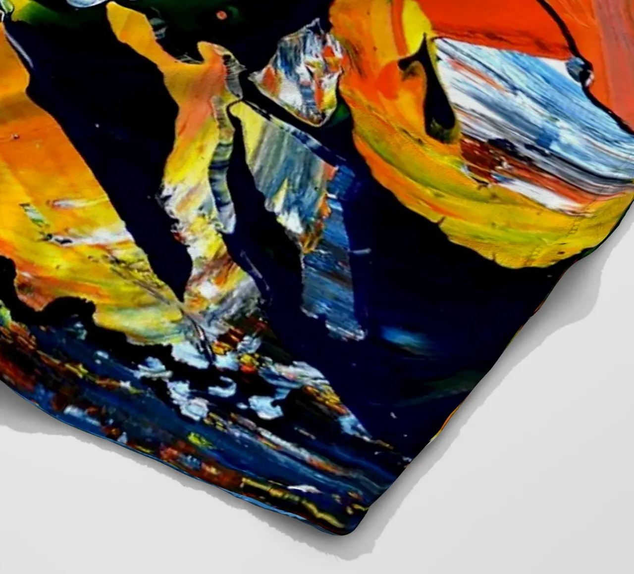 IDEAL GIFT 10 coperta in pile da Thierry Vobmann Abstract painting