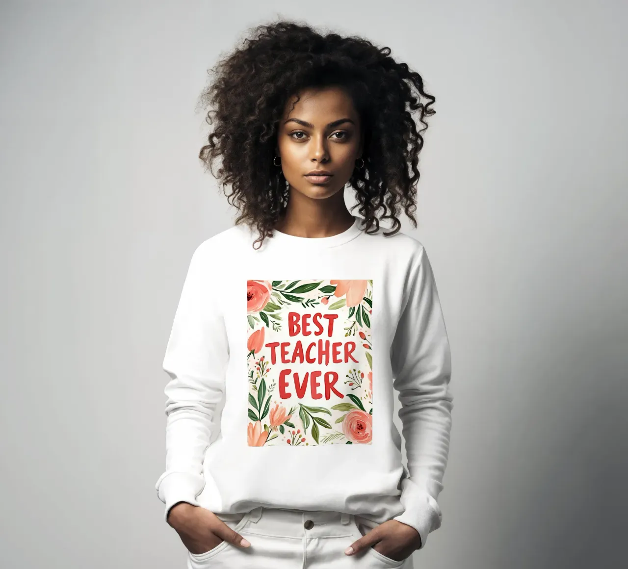 Best Teacher Ever (Version 2) sudadera de treechild
