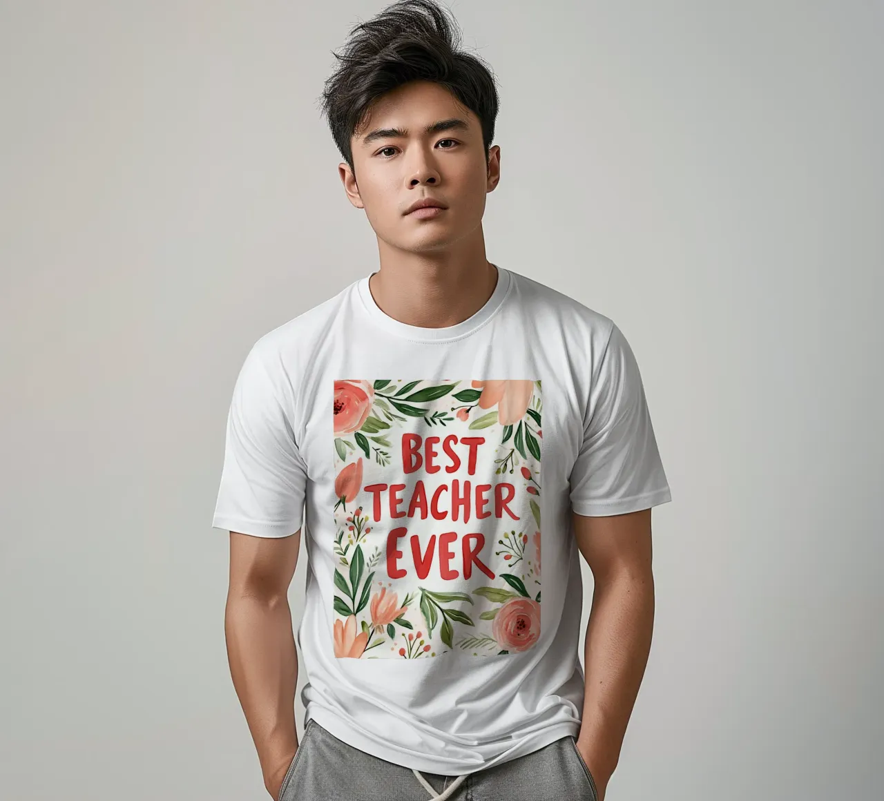 Best Teacher Ever (Version 2) t-shirt da treechild