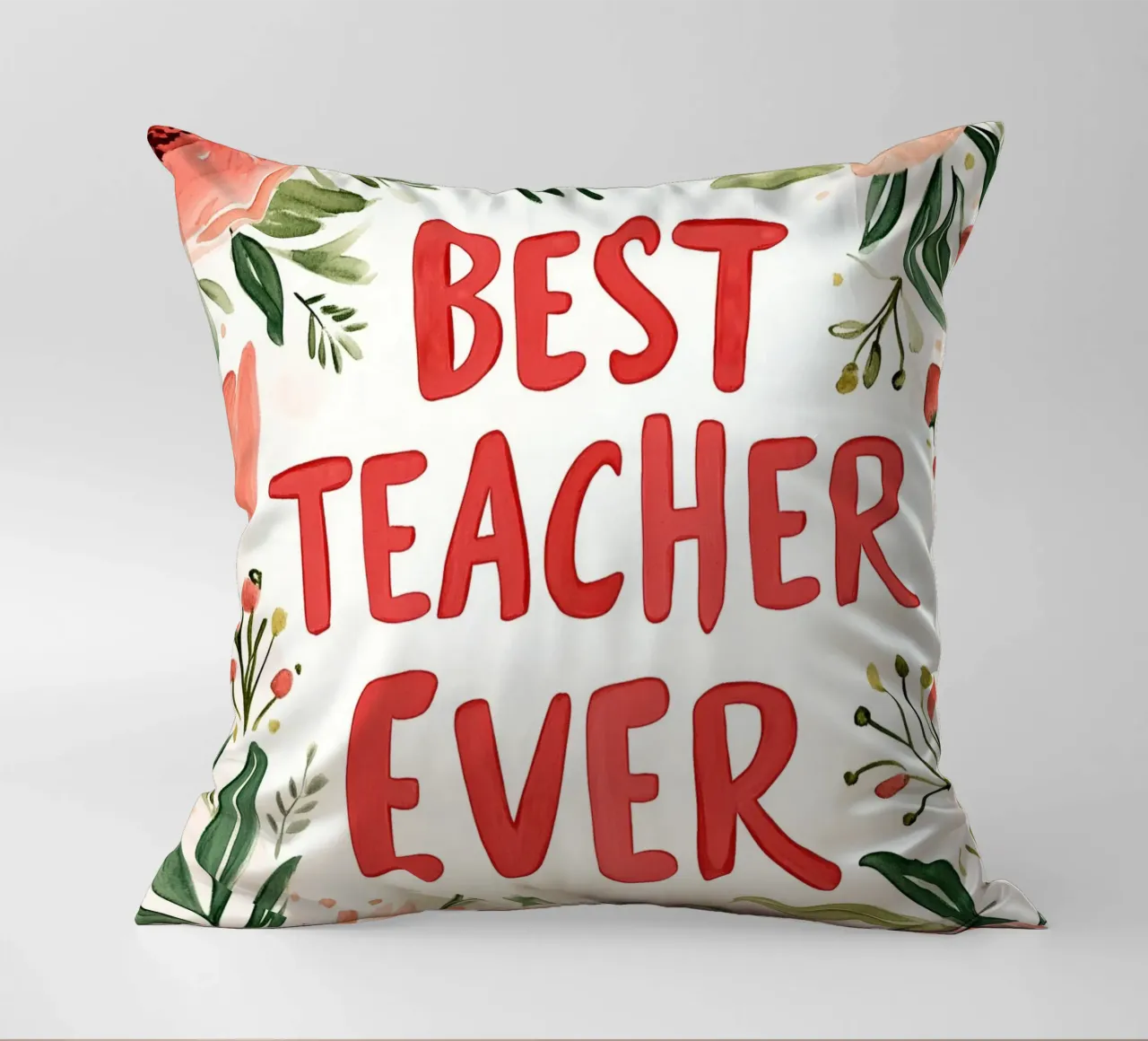 Best Teacher Ever (Version 2) cuscino da treechild