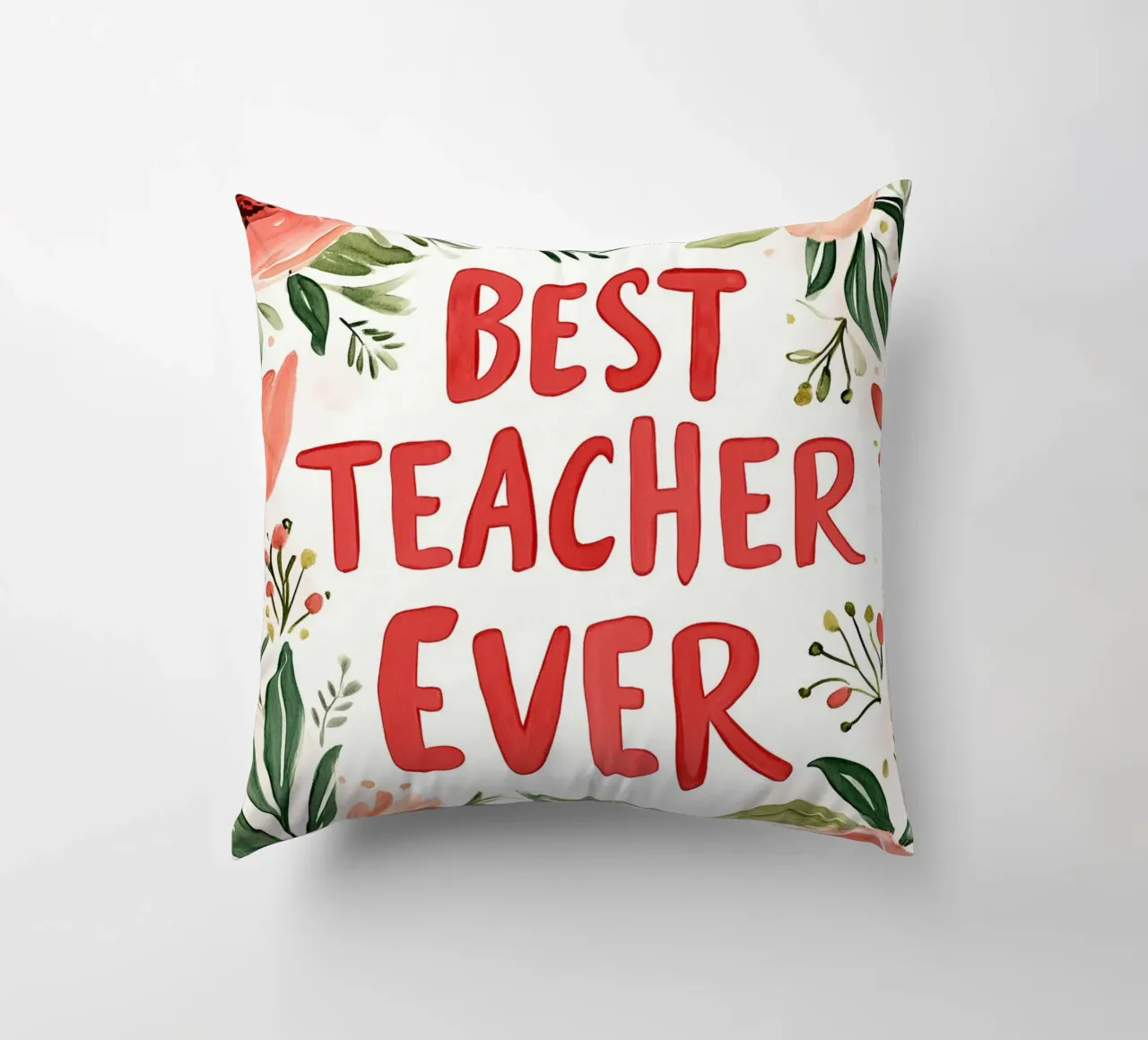 Best Teacher Ever (Version 2) cuscino da treechild