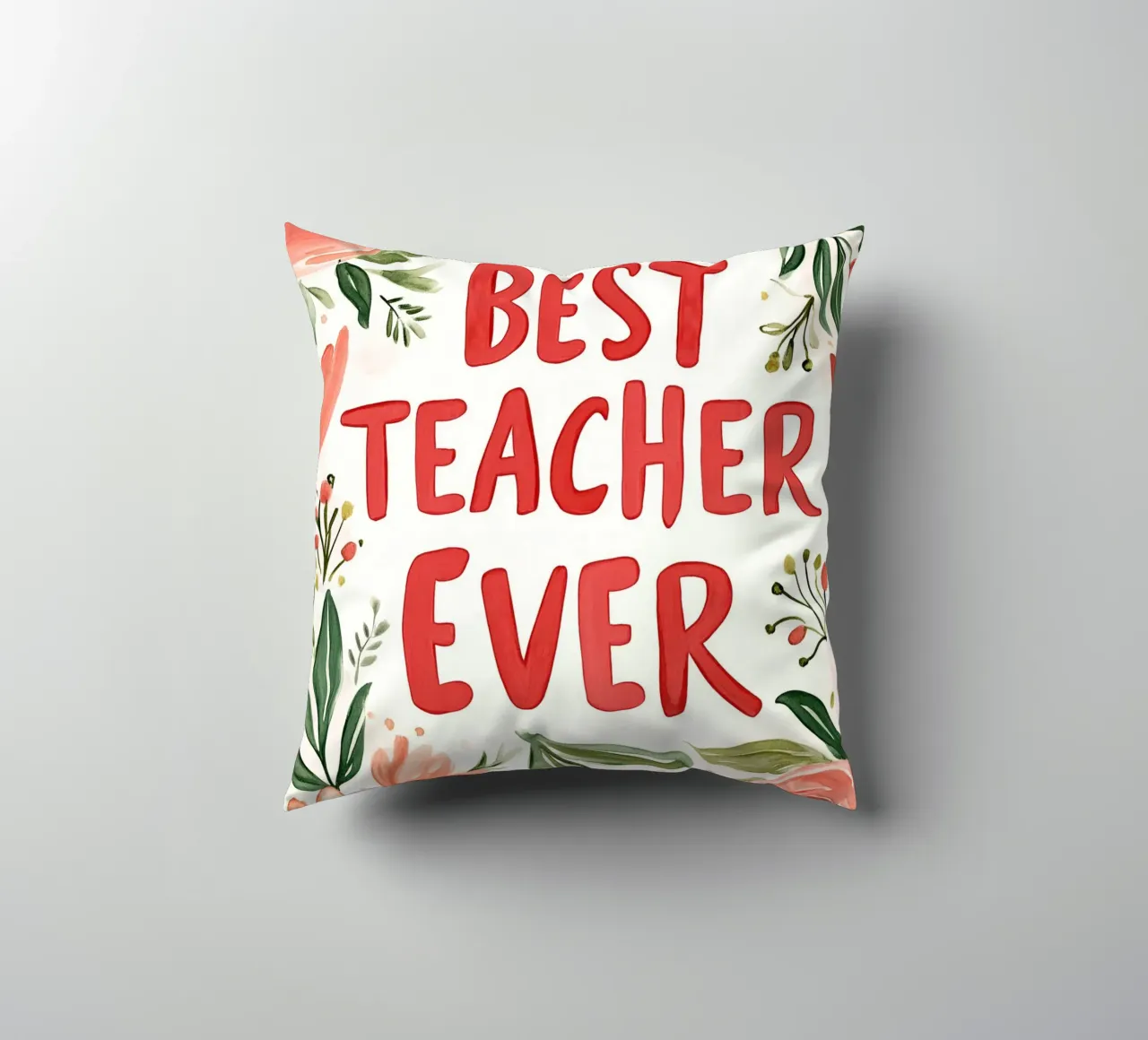 Best Teacher Ever (Version 2) cuscino da treechild
