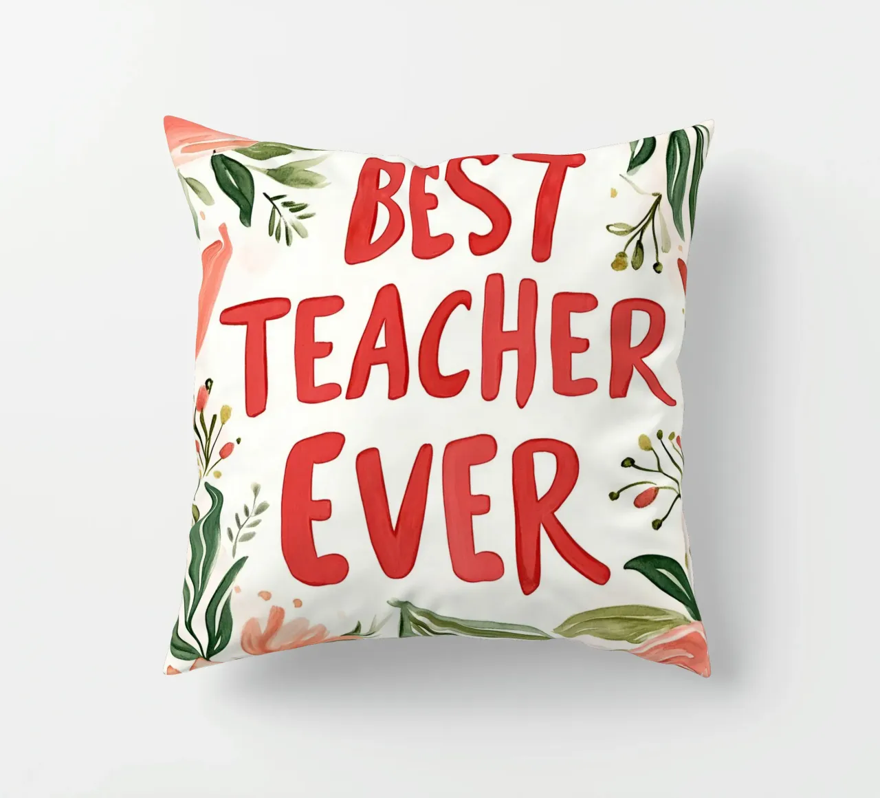 Best Teacher Ever (Version 2) cuscino da treechild