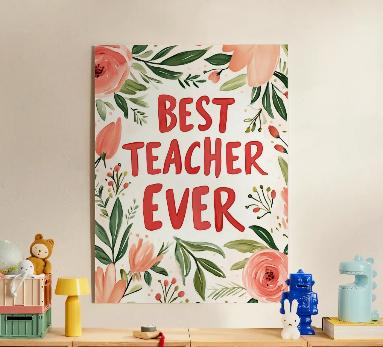 Best Teacher Ever (Version 2) plexiglass da treechild