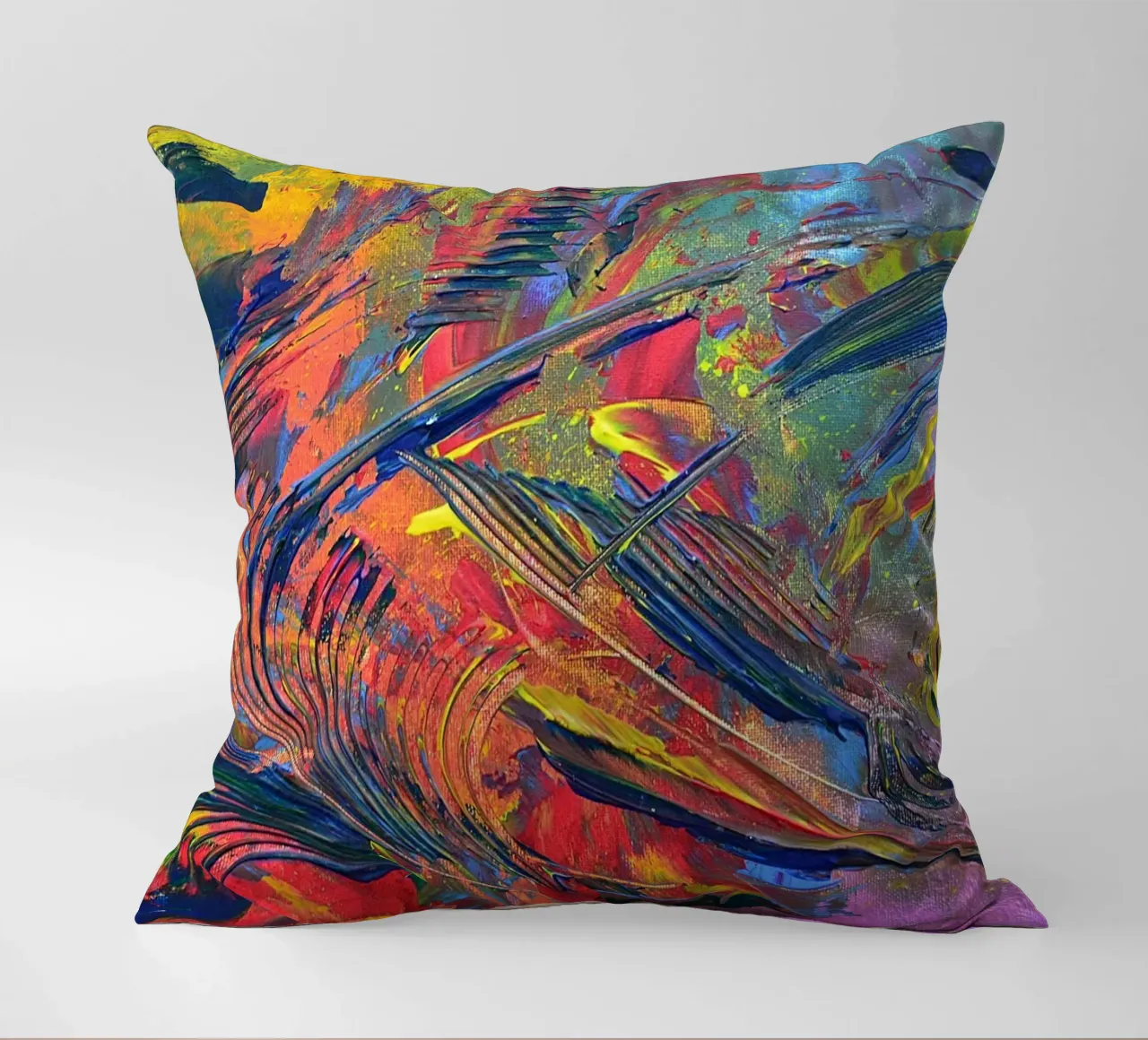 IDEAL GIFT 14 cuscino da Thierry Vobmann Abstract painting