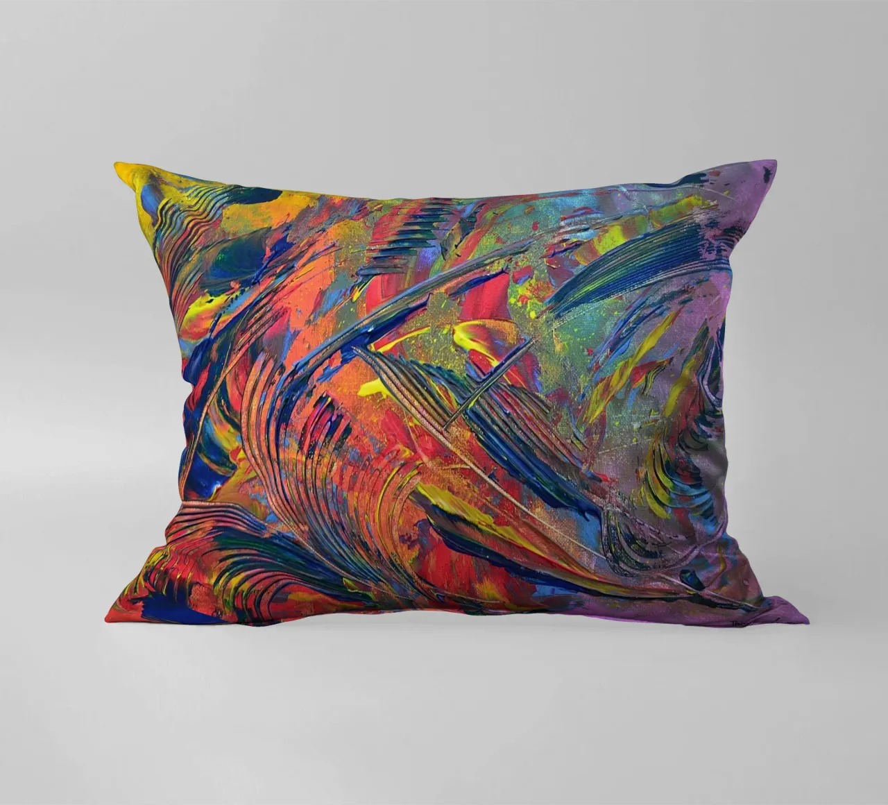 IDEAL GIFT 14 cuscino da Thierry Vobmann Abstract painting