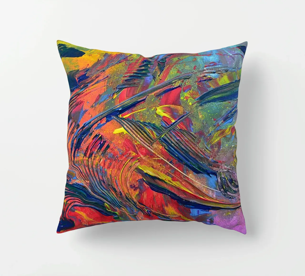 IDEAL GIFT 14 cuscino da Thierry Vobmann Abstract painting