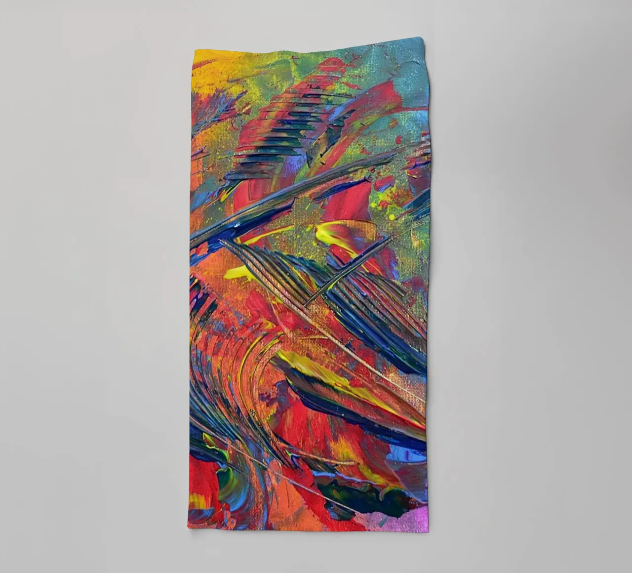 IDEAL GIFT 14 asciugamano da bagno da Thierry Vobmann Abstract painting