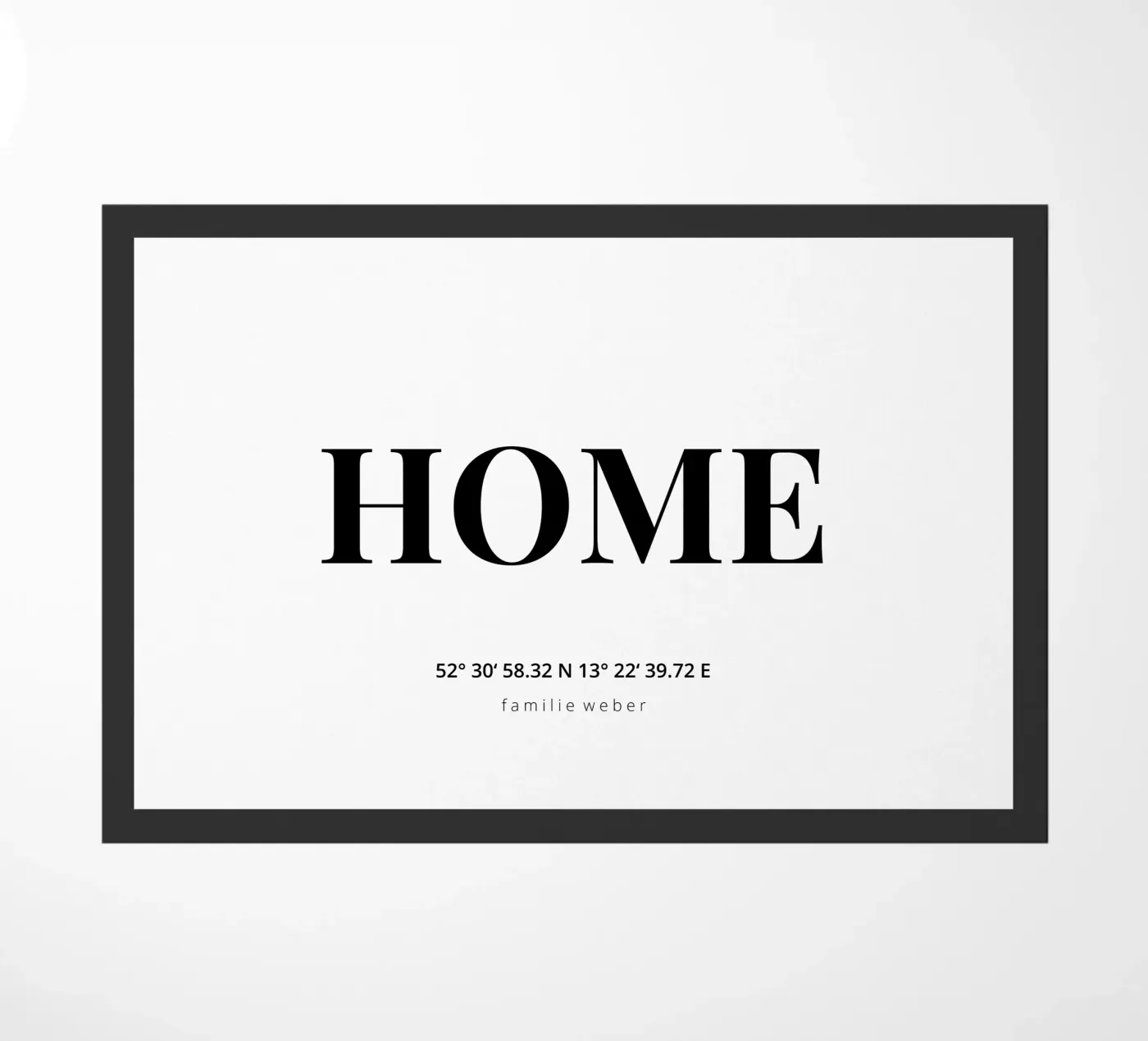 Home deurmat van we line studio - design