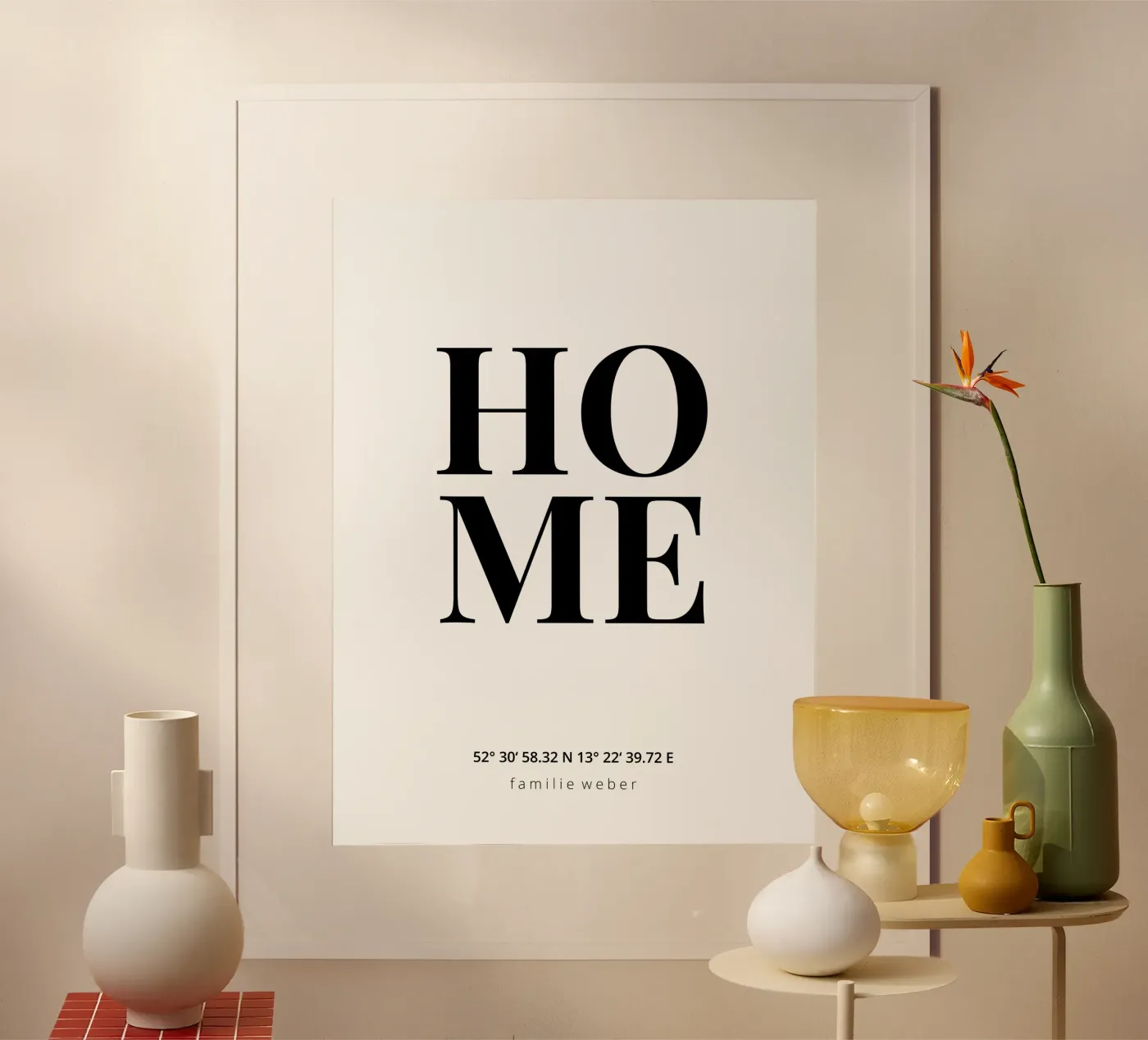 Home poster da we line studio - design