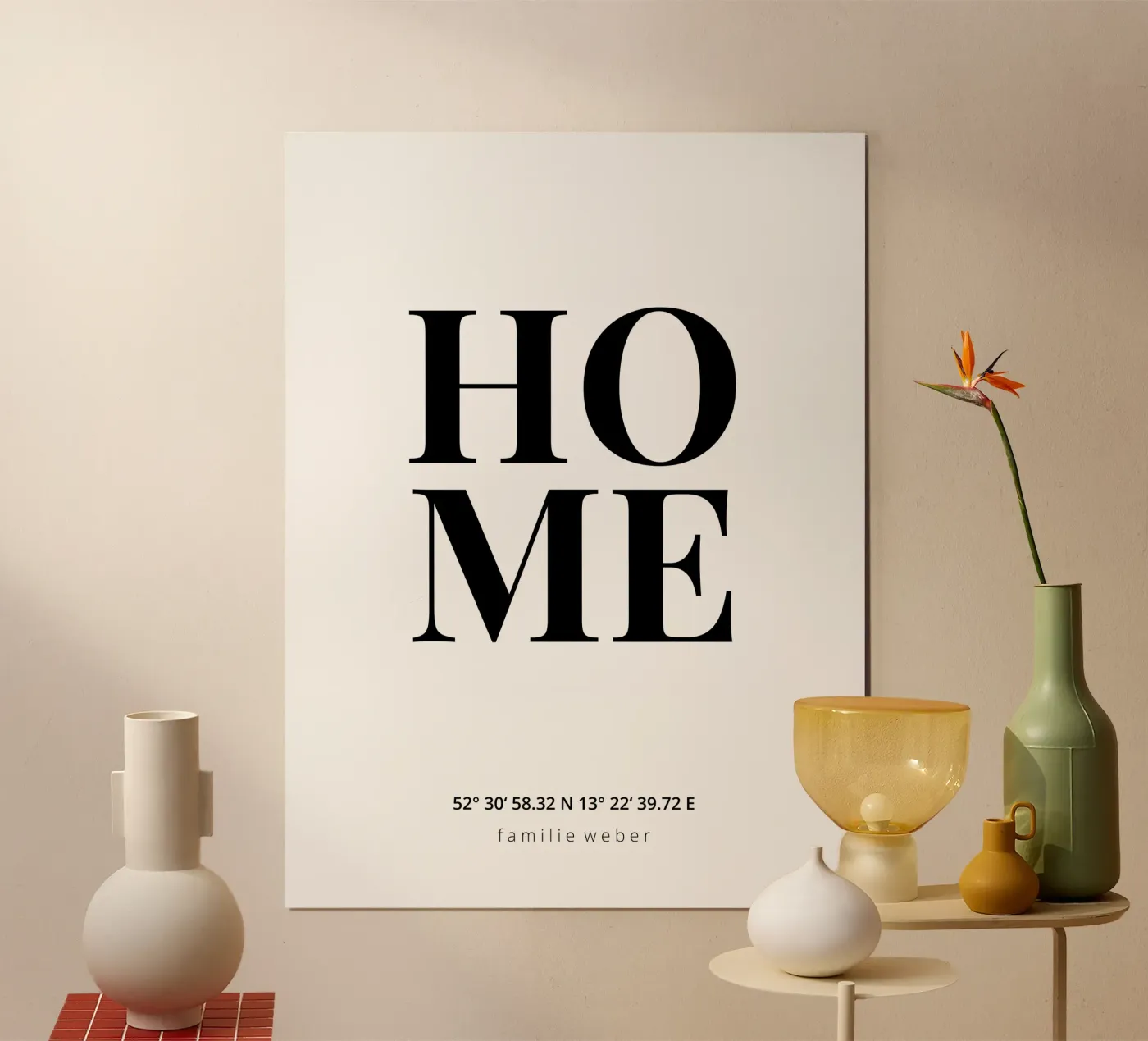 Home poster by we line studio - design