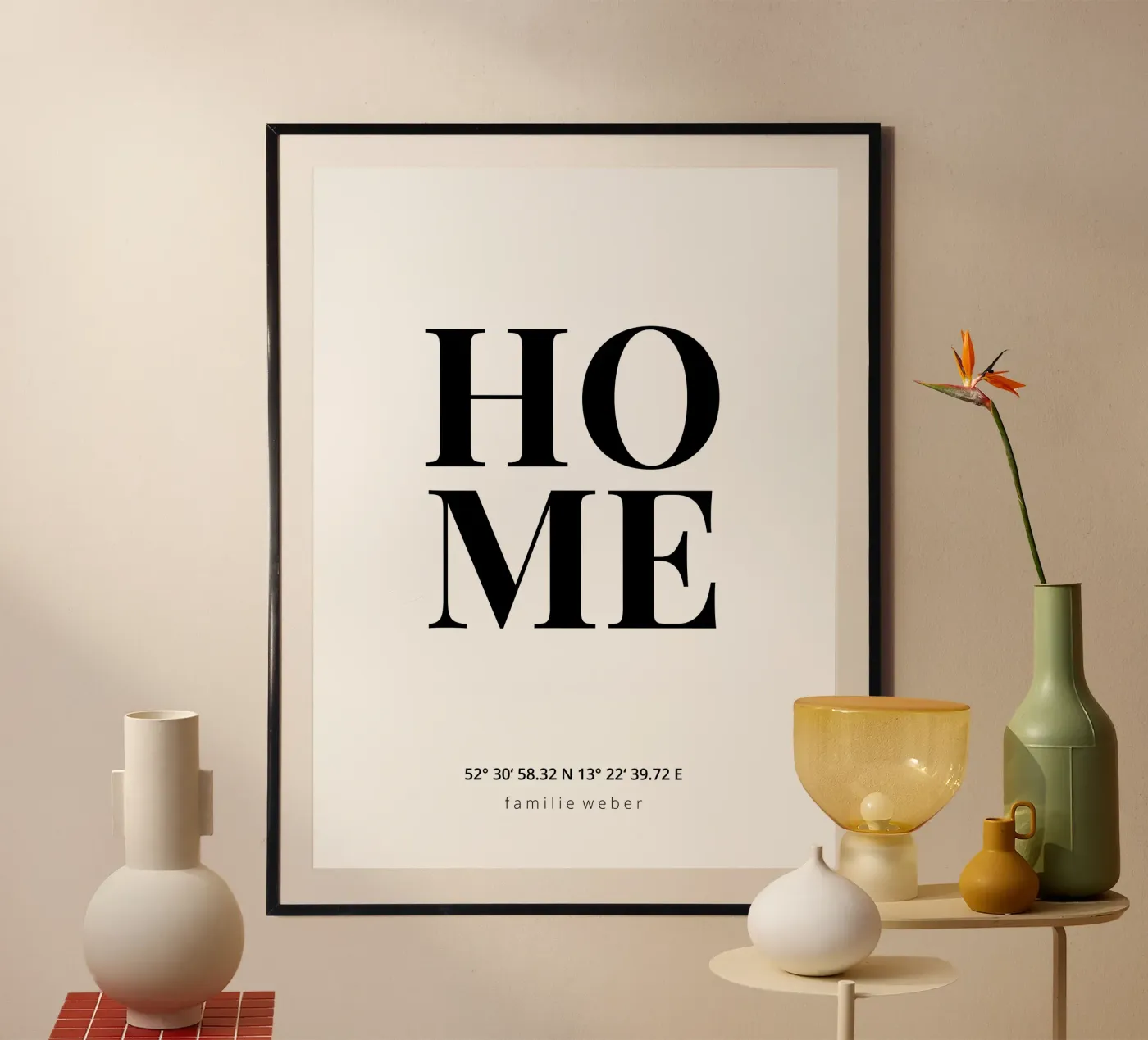 Home poster by we line studio - design