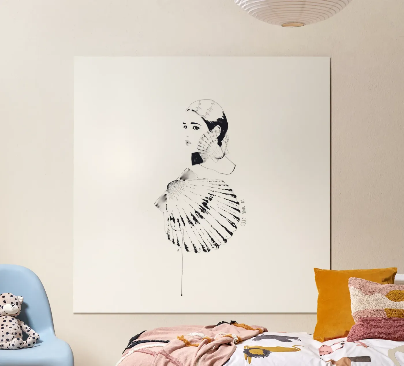 In Your Eyes Poster von Manuel Rebollo